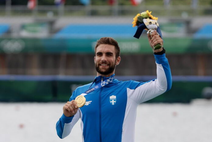 Στέφανος Ντούσκος χρυσό μετάλλιο Ολυμπιακοί Αγώνες Τόκιο 2020