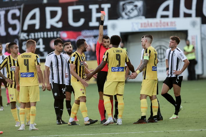 Λιβάι Γκαρσία αποβολή Φωτιάς ΟΦΗ ΑΕΚ