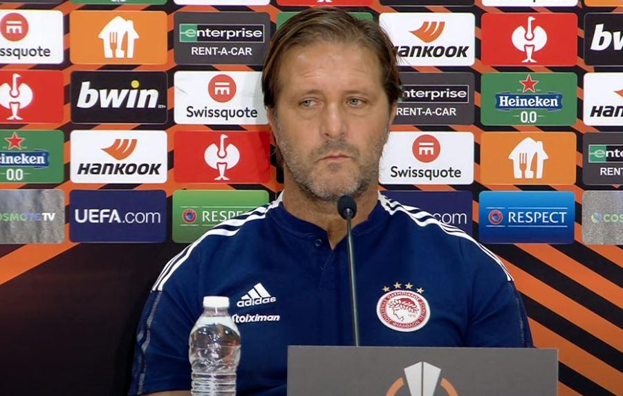 Πέδρο Μαρτίνς συνέντευξη Τύπου Europa League