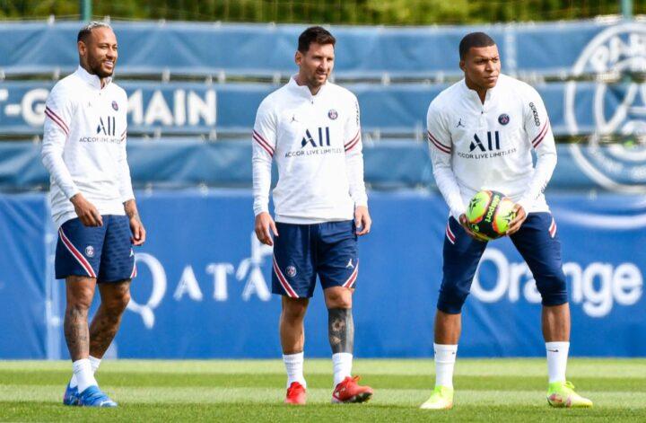 Μέσι Νεϊμάρ Εμπαπέ Παρί Σεν Ζερμέν