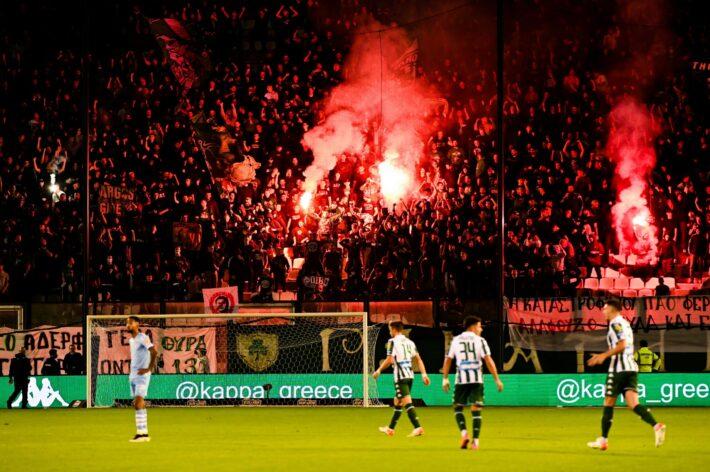 Λεωφόρος Παναθηναϊκός Ιωνικός καπνογόνα τιμωρία