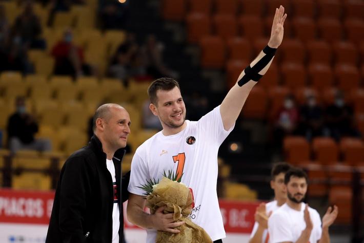 Ολυμπιακός Προμηθέας Δημήτρης Αγραβάνης Παναγιώτης Αγγελόπουλος βράβευση