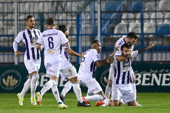 Απόλλων Σμύρνης ΠΑΣ Γιάννινα Ιωαννίδης πανηγυρισμοί