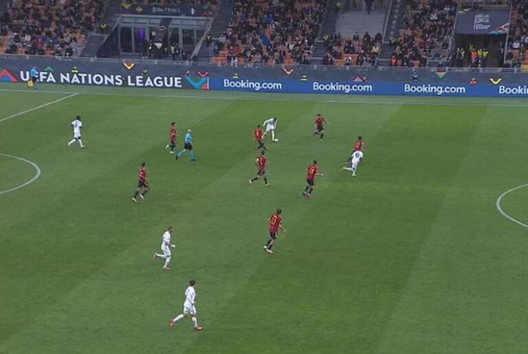 Ισπανία Γαλλία Nations League Εμπαπέ γκολ οφσάιντ