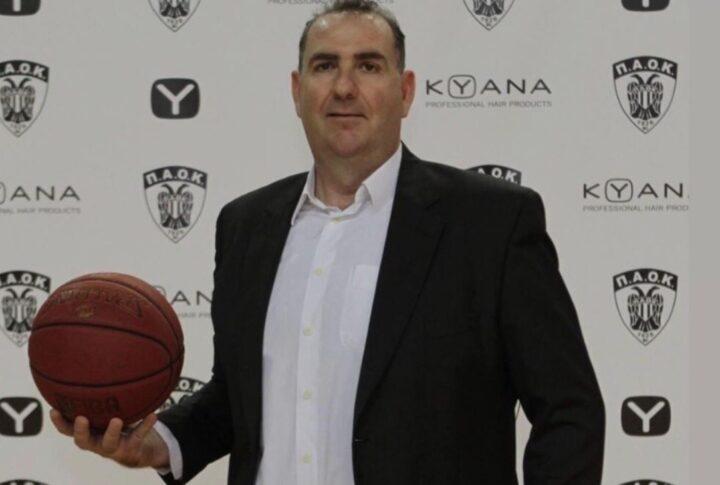 Βαγγέλης Αγγελίδης έφορος γυναικείας ομάδας μπάσκετ ΠΑΟΚ