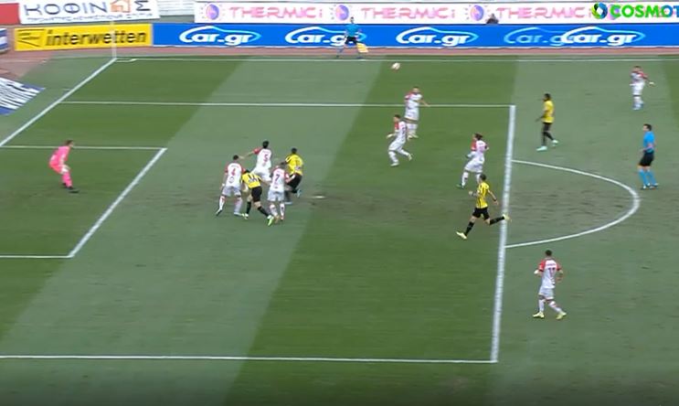 Τσούμπερ ΑΕΚ Βόλος πέναλτι