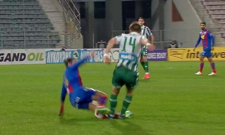 Φακούντο Σάντσες αποβολή Βόλος Παναθηναϊκός