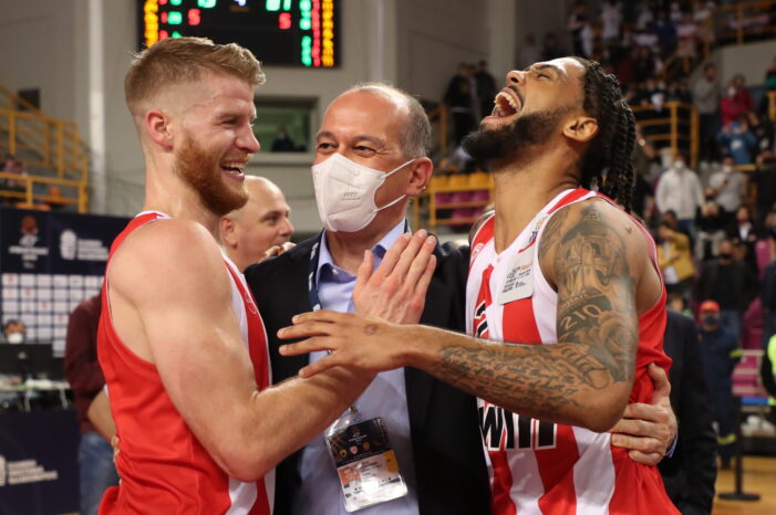 Ολυμπιακός Κύπελλο Ελλάδας Τόμας Γουόκαπ Τάιλερ Ντόρσεϊ