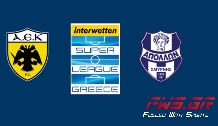 LIVE STREAMING ΑΕΚ ΑΠΟΛΛΩΝ ΣΜΥΡΝΗΣ aek apollon smirnis