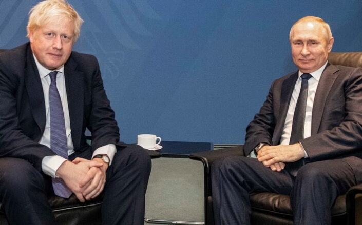 Πούτιν Μπόρις Τζόνσον