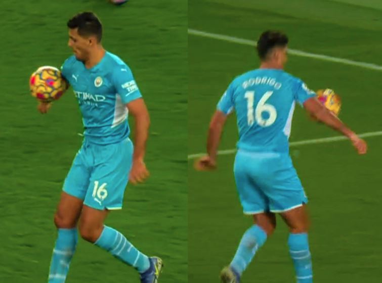 Ρόδρι πέναλτι Έβερτον Μάντσεστερ Σίτι