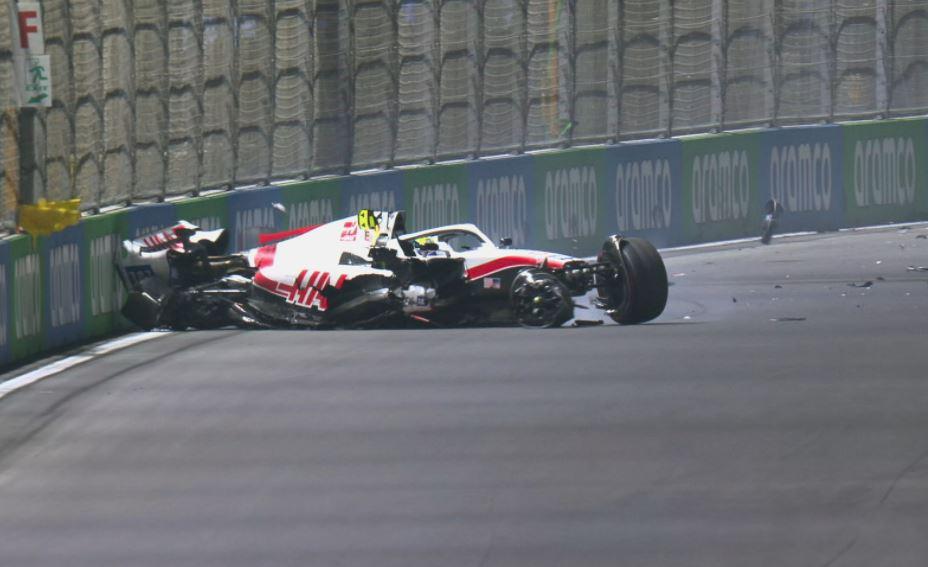 Μικ Σουμάχερ Haas Ατύχημα Σαουδική Αραβία