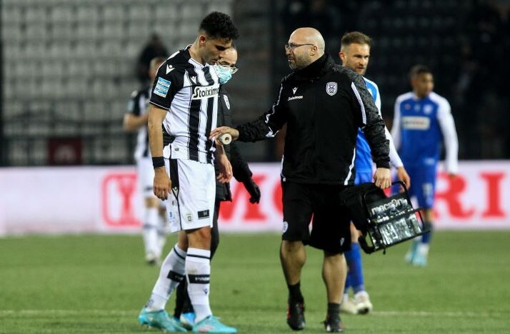 Μιχαηλίδης ρήξη χιαστού ΠΑΟΚ ΠΑΣ Γιάννινα