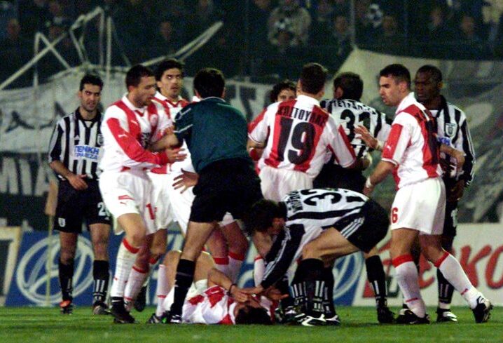 ΠΑΟΚ Ολυμπιακός Χούτος Νινιάδης Γεωργιάδης 2000