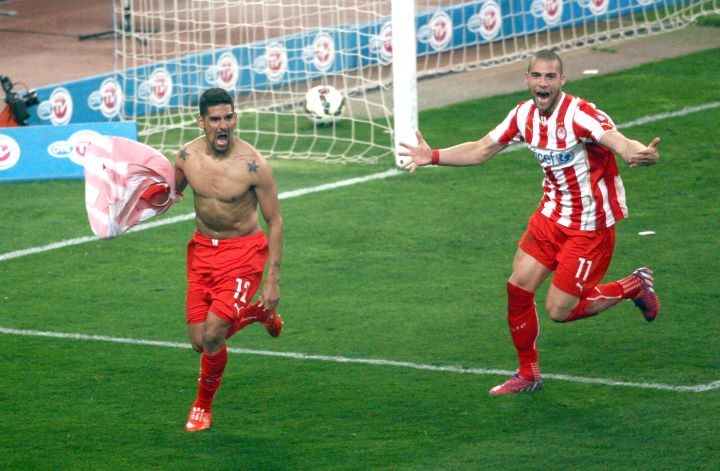 Φράνκο Χάρα Κασάμι ΑΕΚ Ολυμπιακός 0-1