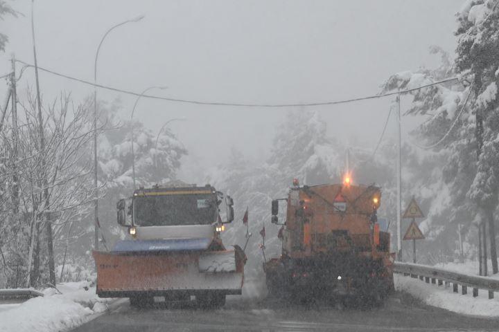 κακοκαιρία χιονοπτώσεις εκχιονιστικά χιόνια