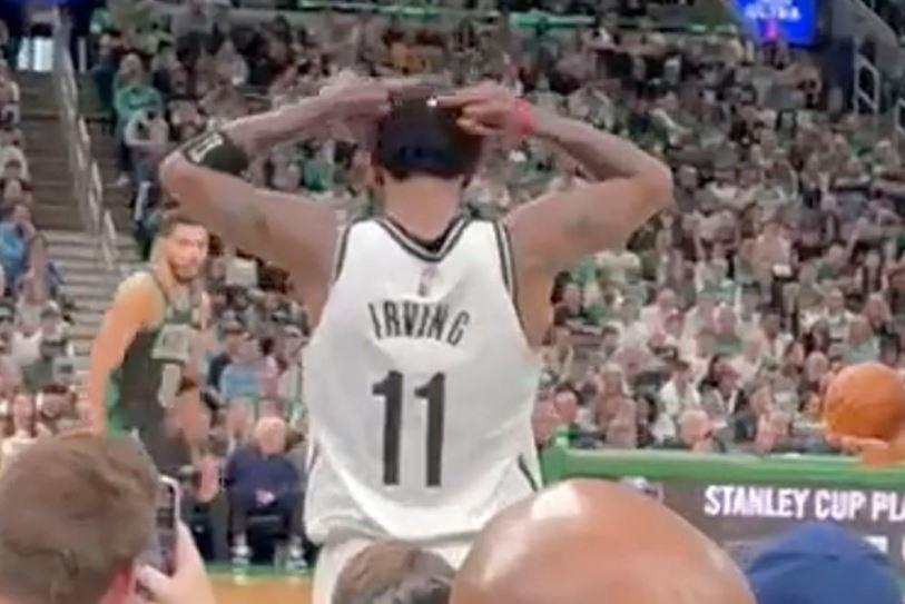 Κάιρι Ίρβινγκ χειρονομίες Μπόστον Σέλτικς