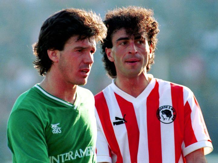 Σαραβάκος Καραταΐδης Παναθηναϊκός Ολυμπιακός 3-3 Σαν Σήμερα 4-4-1990