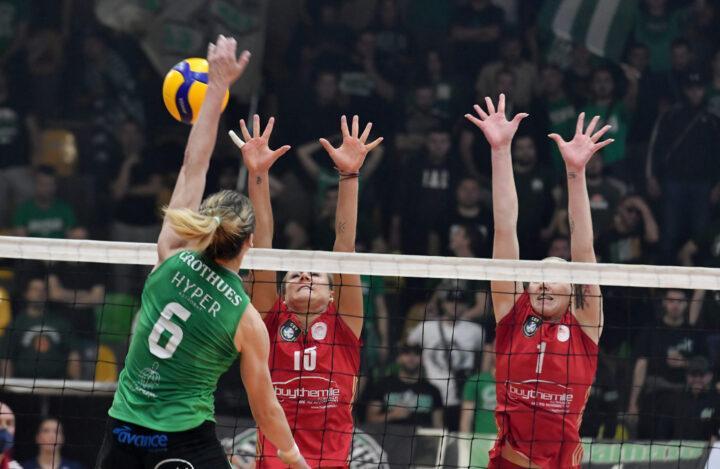 Παναθηναϊκός Ολυμπιακός βόλεϊ Γυναικών