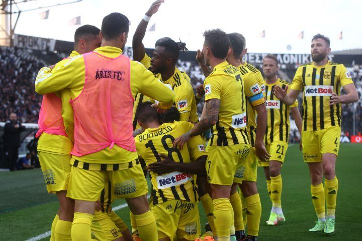 ΠΑΟΚ Άρης Τούμπα πανηγυρισμοί