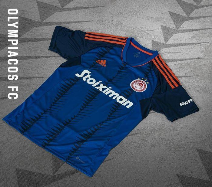 Ολυμπιακός εκτός έδρας φανέλα μπλε