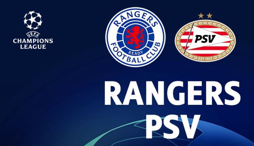 RANGERS PSV EINDHOVEN Ρέιντζερς Αϊντχόφεν ΡΕΪΝΤΖΕΡΣ ΑΪΝΤΧΟΦΕΝ