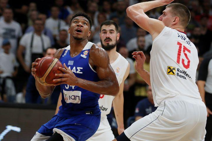 Σερβία Ελλάδα Γιάννης Αντετοκούνμπο Νίκολα Γιόκιτς