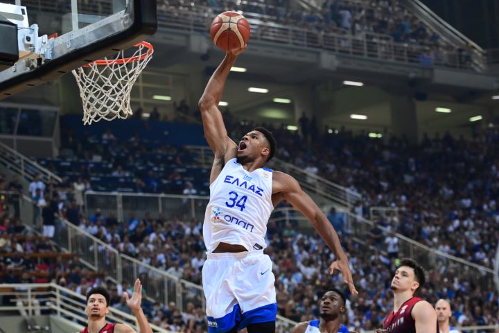 Γιάννης Αντετοκούνμπο εθνική Ελλάδας Βέλγιο