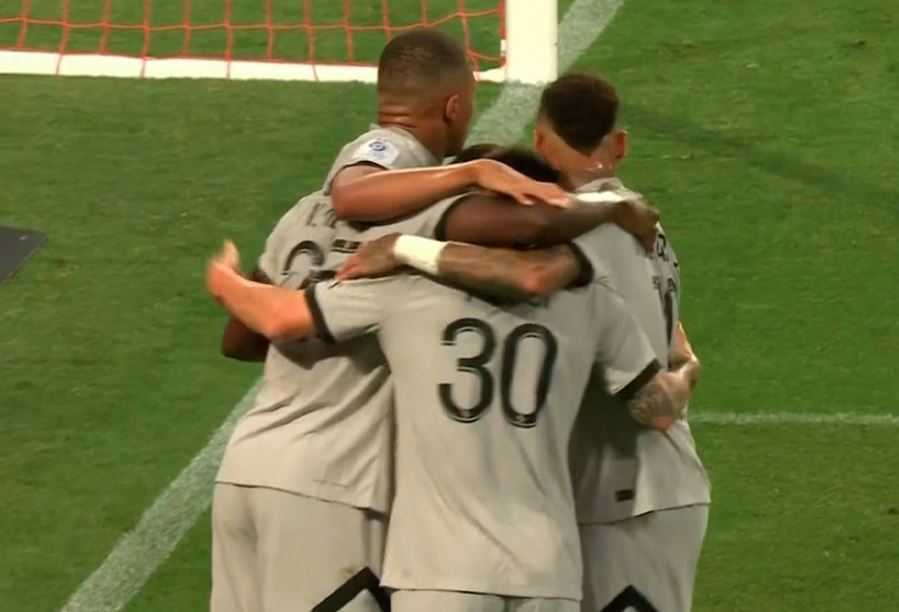 Λιλ Παρί Εμπαπέ Μέσι γκολ στο 7ο δευτερόλεπτο