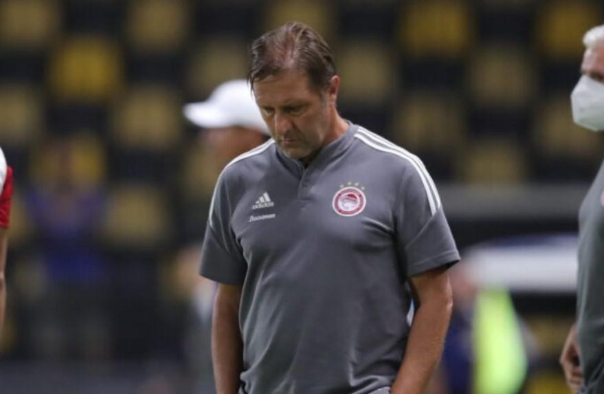 Πέδρο Μαρτίνς απογοήτευση Ολυμπιακού