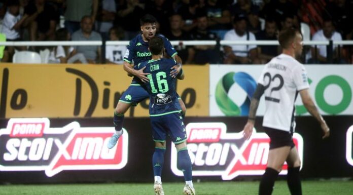 Παλάσιος Τσέριν πανηγυρισμοί ΟΦΗ Παναθηναϊκός