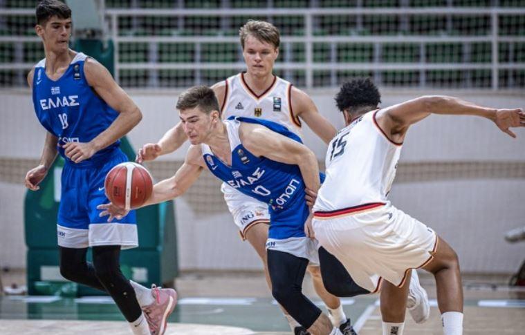 εθνική μπάσκετ U18 Ελλάδα Γερμανία