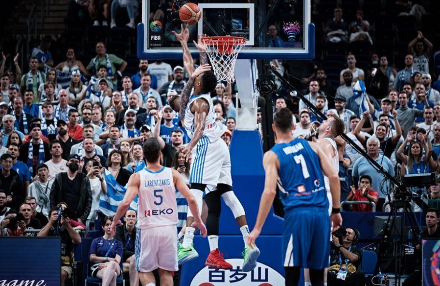 Ελλάδα - Τσεχία Αντετοκούνμπο Λαρεντζάκης