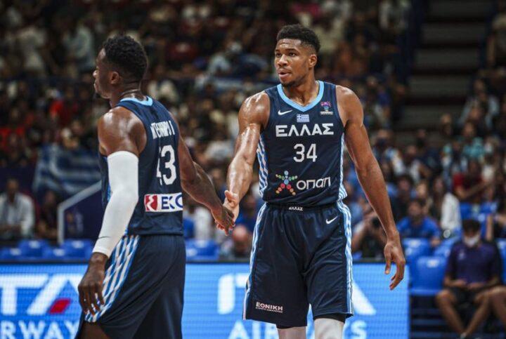 Θανάσης Γιάννης Αντετοκούνμπο Eurobasket 2022