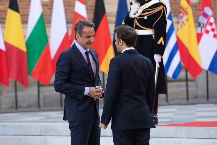 Μητσοτάκης Μακρόν