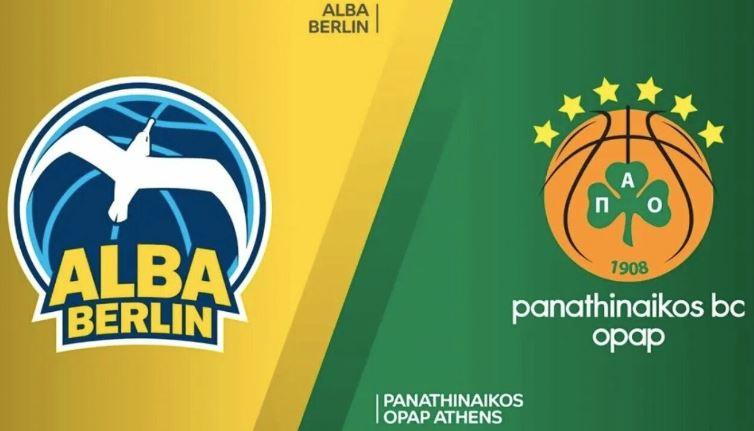 Live streaming Alba Berlin - Panathinaikos ΑΛΜΠΑ ΒΕΡΟΛΙΝΟΥ ΠΑΝΑΘΗΝΑΪΚΟΣ euroleague