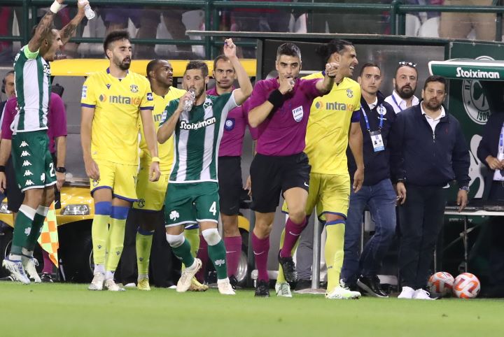 Διαιτητής Παπαδόπουλος πέναλτι Παναθηναϊκός Αστέρας Τρίπολης