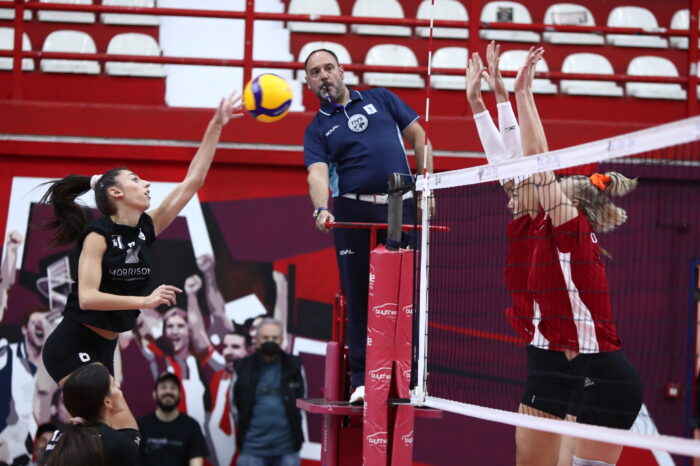 ολυμπιακός παοκ βόλεϊ γυναικών