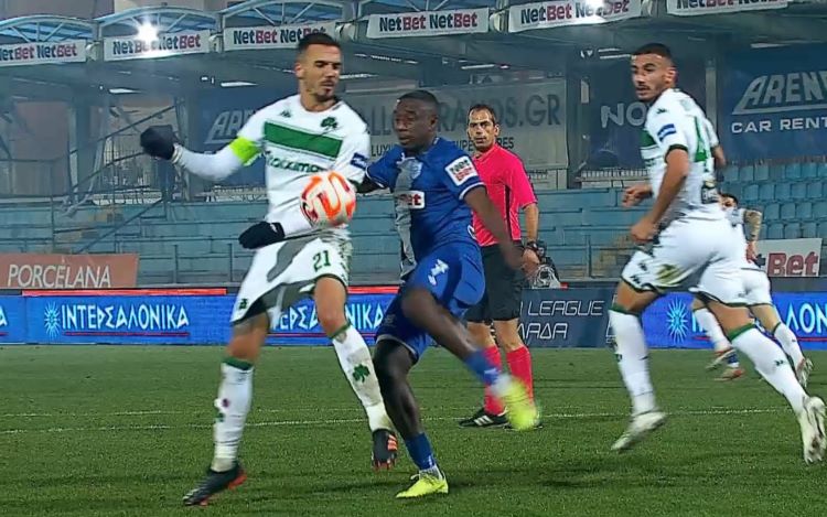 Κουρμπέλης χέρι Μορέιρα πέναλτι ΠΑΣ Γιάννινα Παναθηναϊκός Τσαγκαράκης Τζοβάρας