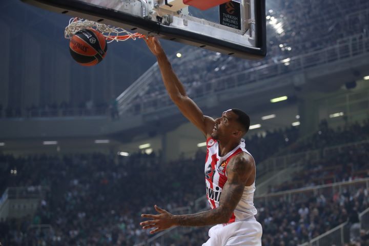 τζόελ Μπολομπόι Παναθηναϊκός Ολυμπιακός 71-95