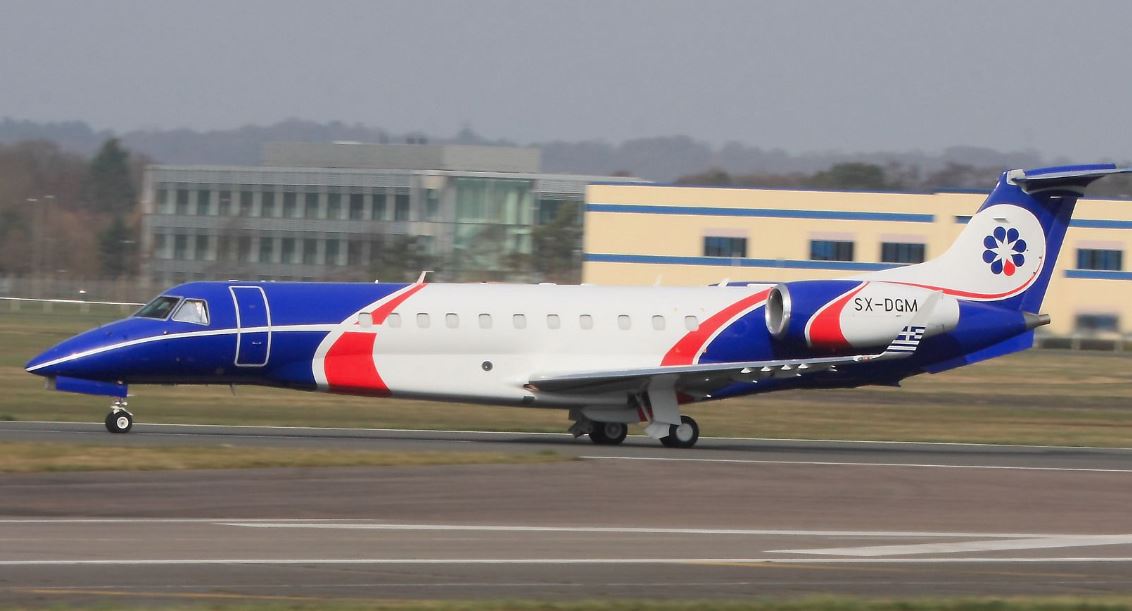 aegean oil αεροπλάνο embraer Μελισσανίδης