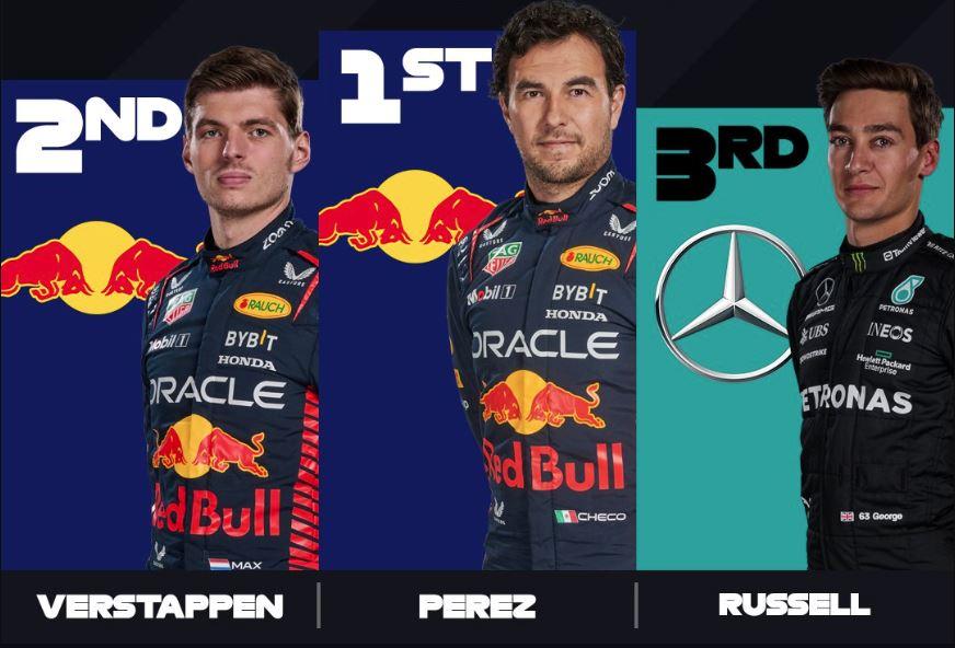 Γκραν Πρι Σαουδικής Αραβίας βάθρο