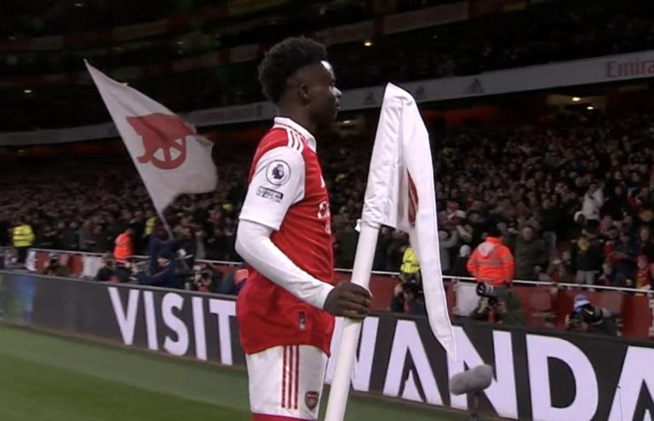 Σάκα Άρσεναλ Έβερτον