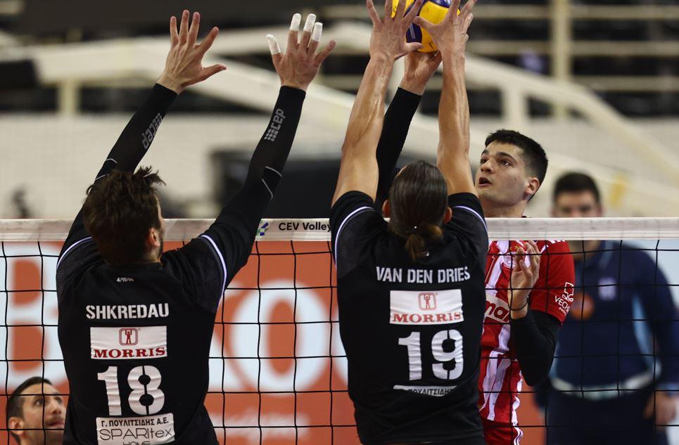 παοκ ολυμπιακός βόλεϊ