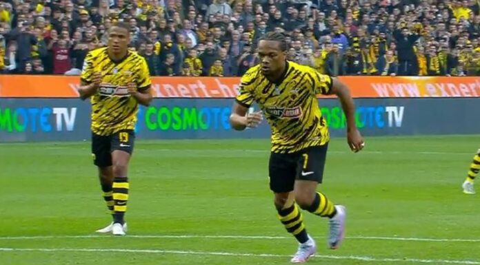 Λιβάι Γκαρσία πέναλτι ΑΕΚ - Άρης