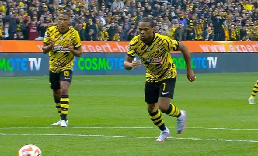 Λιβάι Γκαρσία πέναλτι ΑΕΚ - Άρης