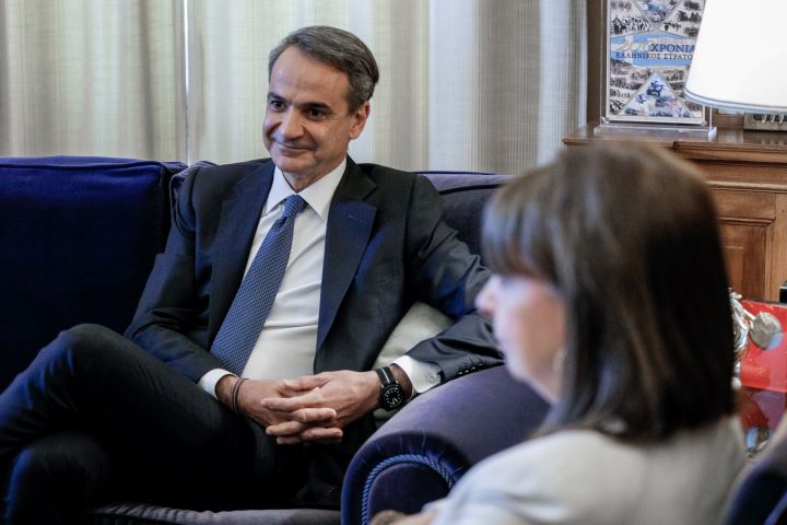 Μητσοτάκης Σακελλαροπούλου