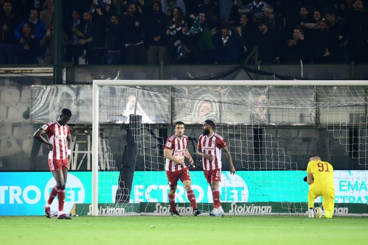 Παναθηναϊκός - Ολυμπιακός 2-0 Παπασταθόπουλος Μπα