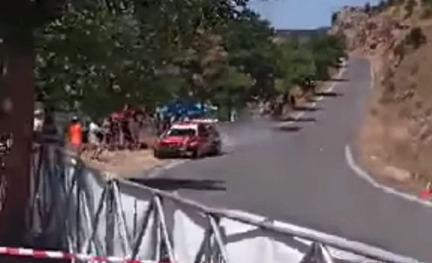 Δημητσάνα αγώνας ράλι ατύχημα