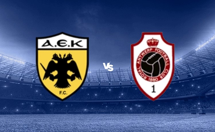 ΑΕΚ - ΑΝΒΤΕΡΠ LIVE STREAMING AEK - ANTWERP